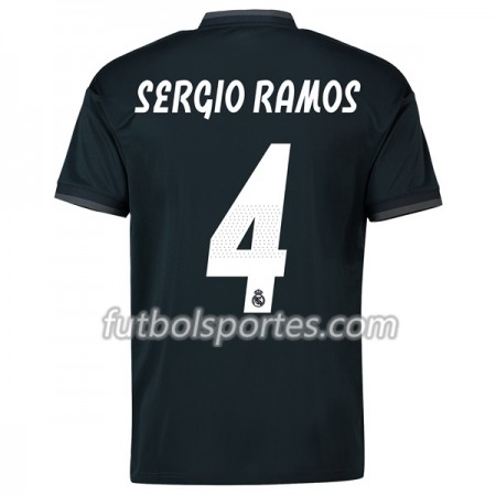 Camisetas Real Madrid Sergio Ramos 4 Segunda Equipacion 2018/2019